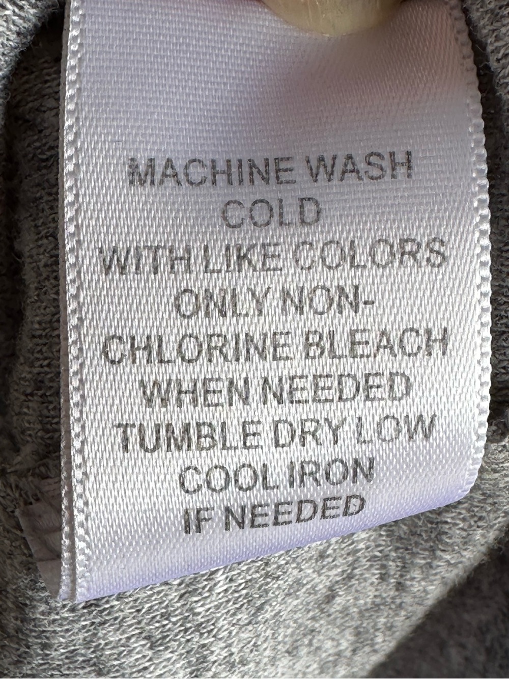 On the byas Gray Crewneck Sweater - Lightweight Pullover longer length - Picture 7 of 8
